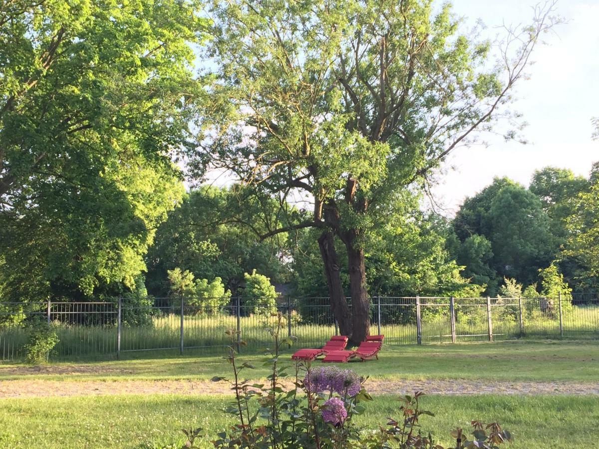 Exklusive Ferienwohnungen Im Gutshaus Viezen Bernitt Esterno foto